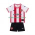 Camisola Brentford Criança Equipamento Primeiro 2025-2026 Manga Curta